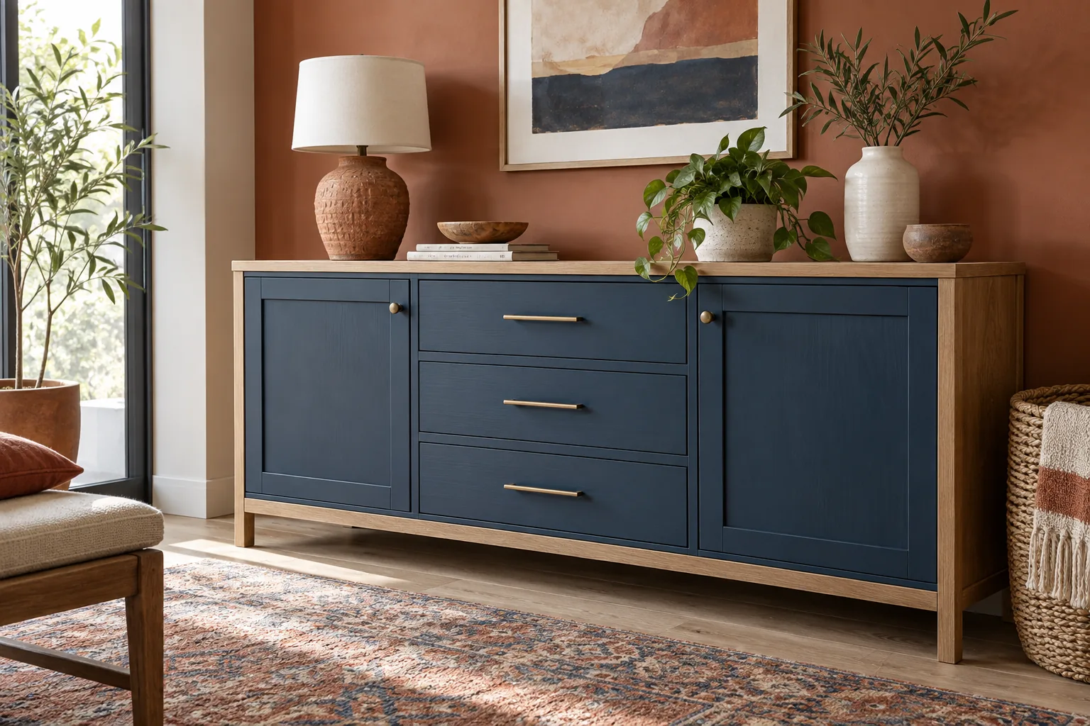 Illustrative cabinetry design concept